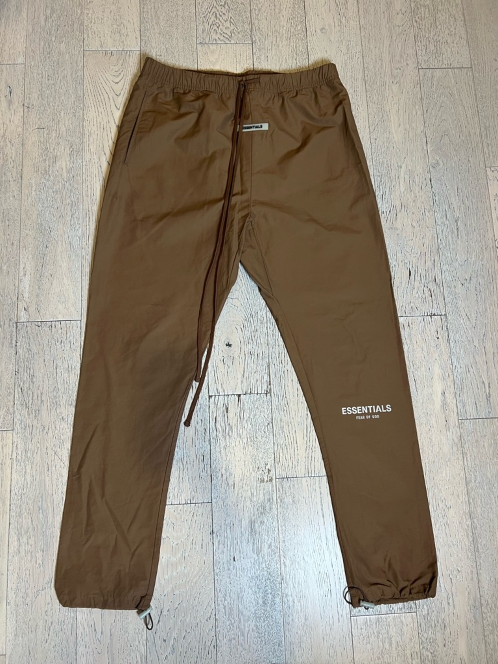 Fear of God Essentials Deep Tan Unisex Joggers size XL
